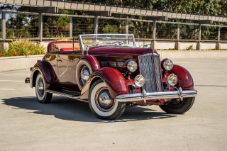 1937 Packard One Twenty Convertible Coupe