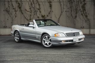 2002 Mercedes Benz SL500 Silver Arrow