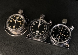 Heuer Autavia, Monte-Carlo, and Navia Timers