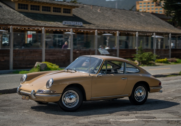 Black-Plate 1967 Porsche 912 Coupe